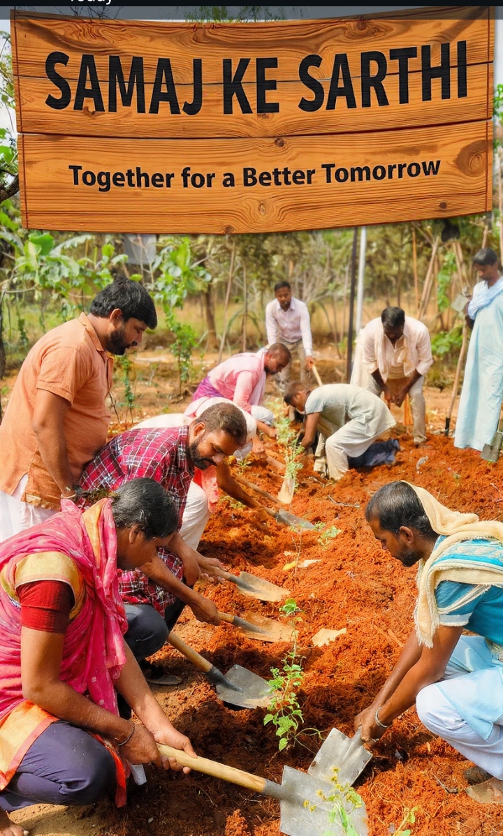 Tree plantation and environmental awareness