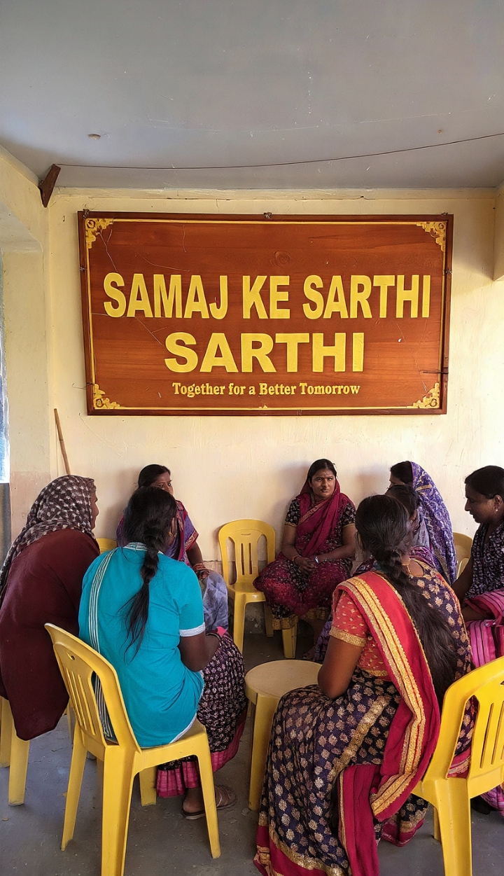 Samaj Ke Sarthi community meeting